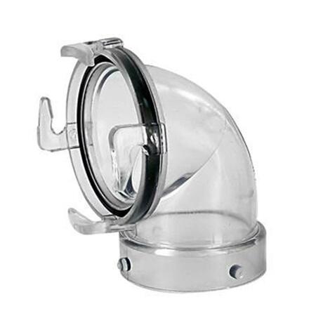 VALTERRA PRODUCTS 90 Degree Adapter- Clear V46-T1023